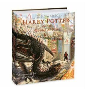 Harry Potter and the Goblet of Fire Illustrated Edition Book